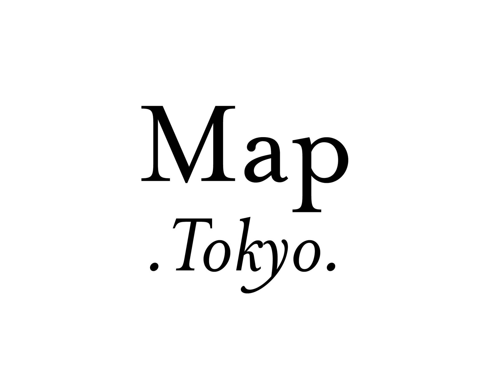 map tokyo cityguide