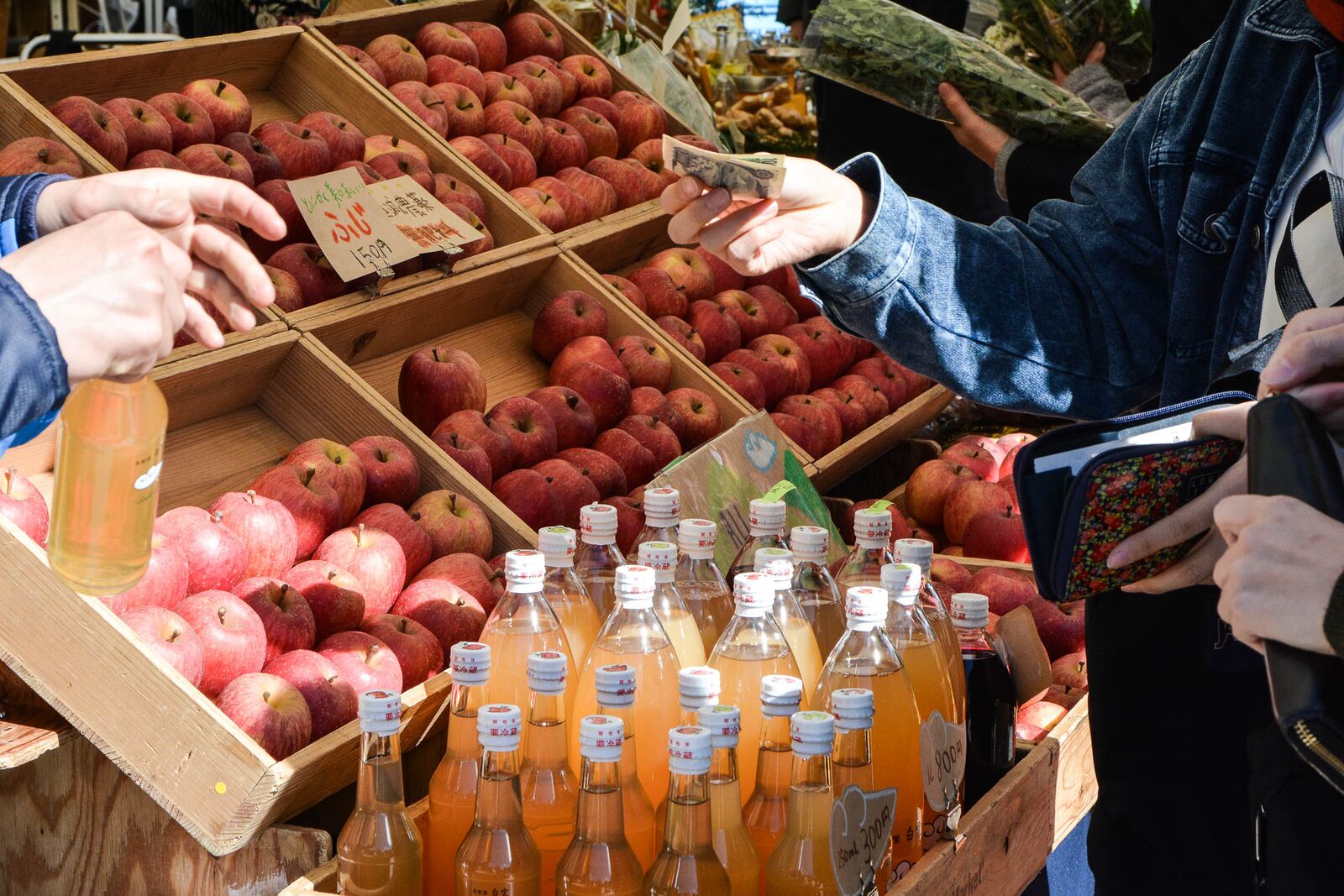 voyage tokyo marché bio aoyama farmer's market