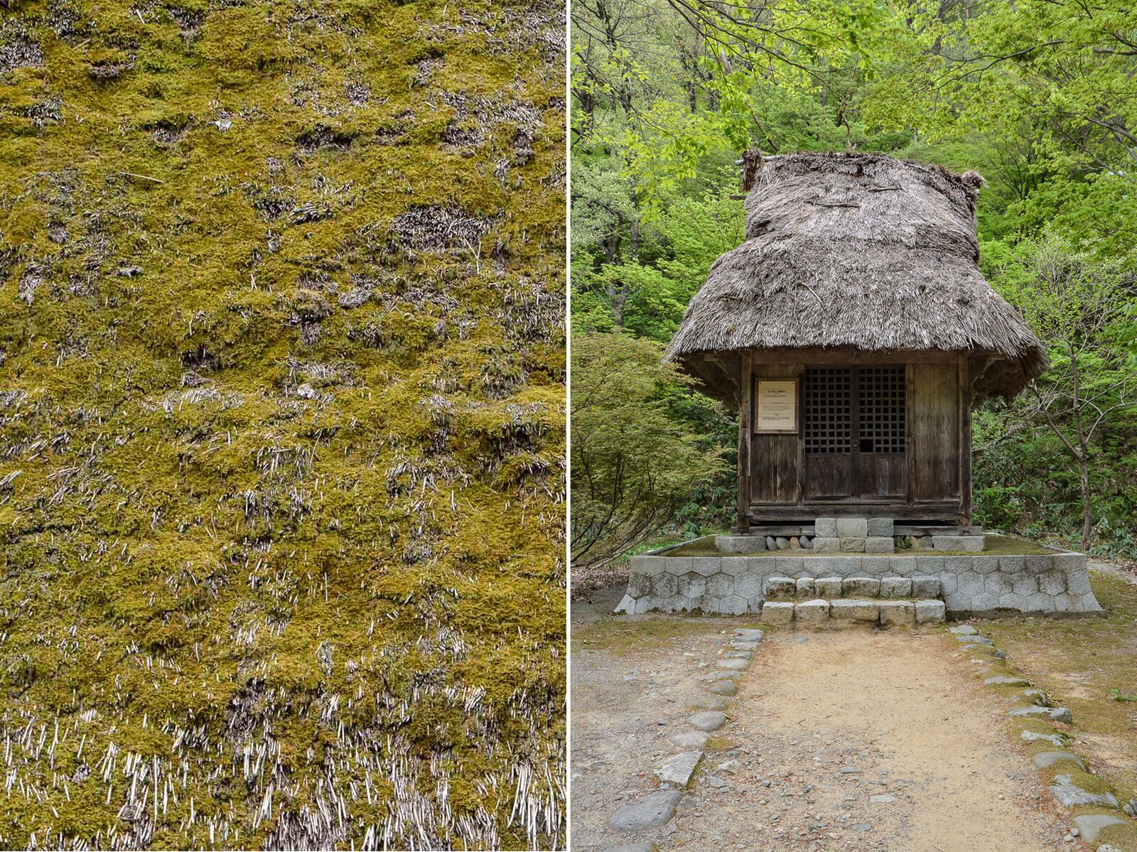voyage dans le village d'Ogimachi dans les Alpes Japonaises au Japon dans la région de Shirakawa-Go