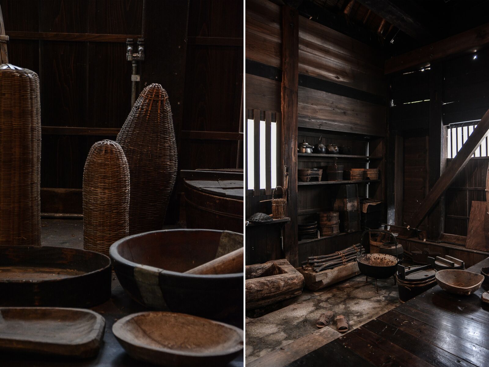 voyage dans le village d'Ogimachi dans les Alpes Japonaises au Japon dans la région de Shirakawa-Go
