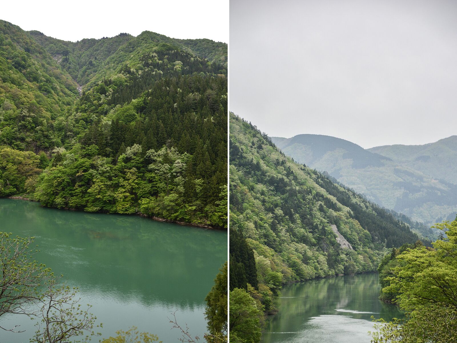 voyage dans le village Suganuma dans les Alpes Japonaises au Japon dans la région de Shirakawa-go
