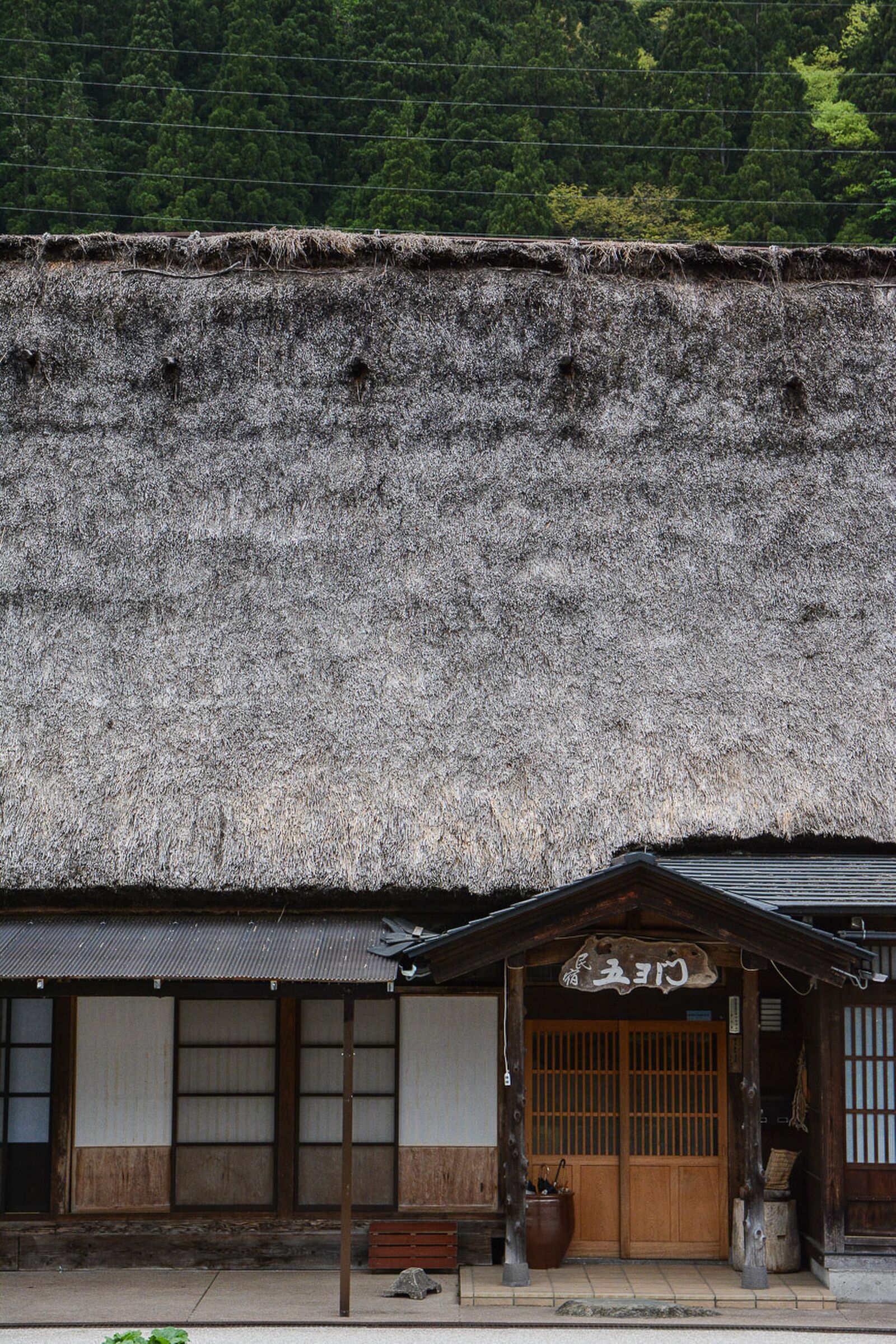 voyage dans le village Ainokura dans les Alpes Japonaises au Japon dans la région de Shirakawa-go
