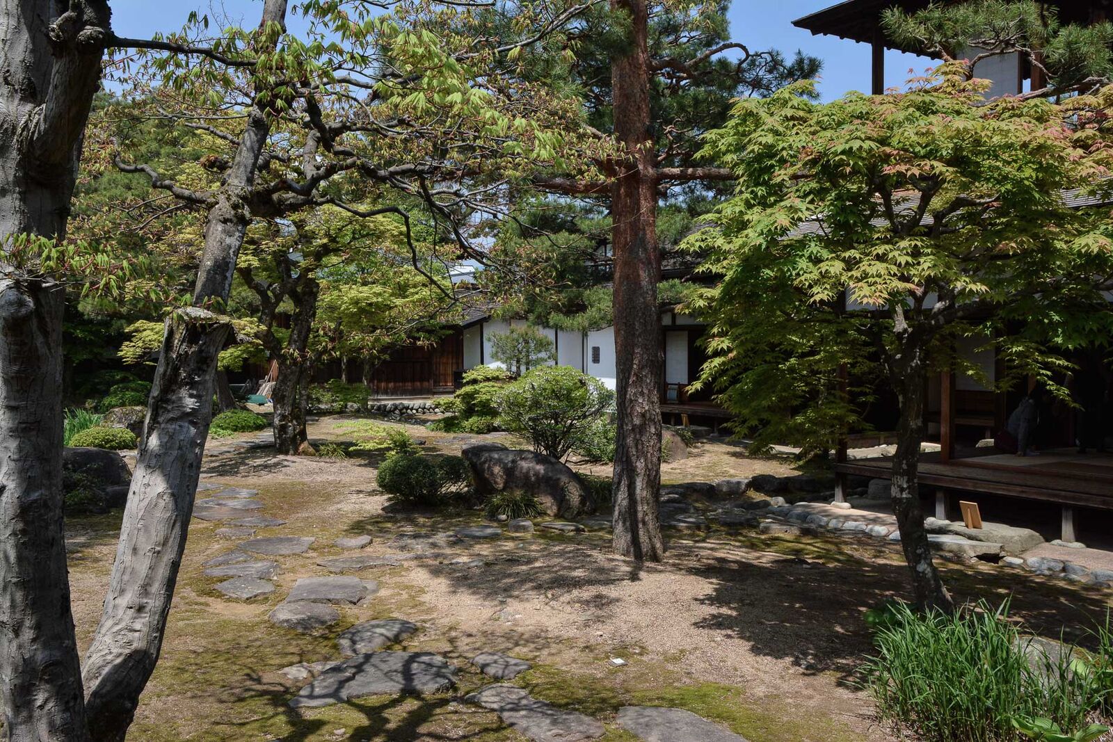 Le Takayama Jinja à Takayama, dans les alpes japonaises, Japon