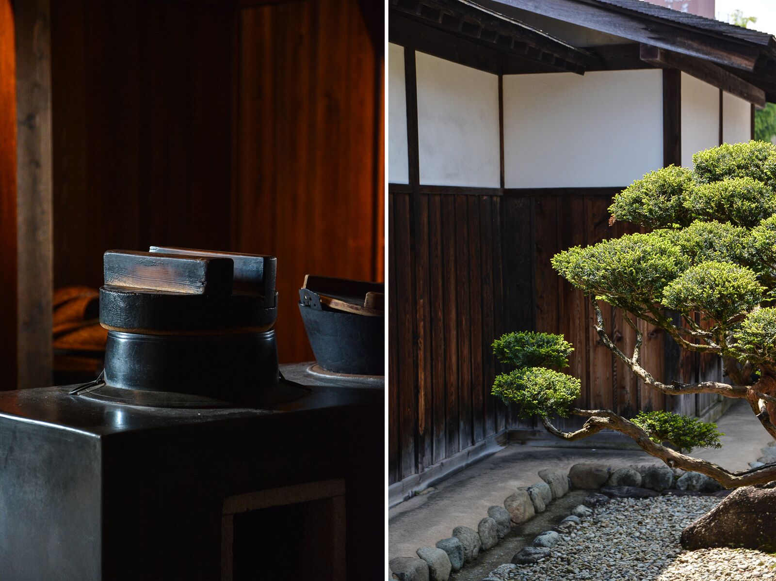 Le Takayama Jinja à Takayama, dans les alpes japonaises, Japon