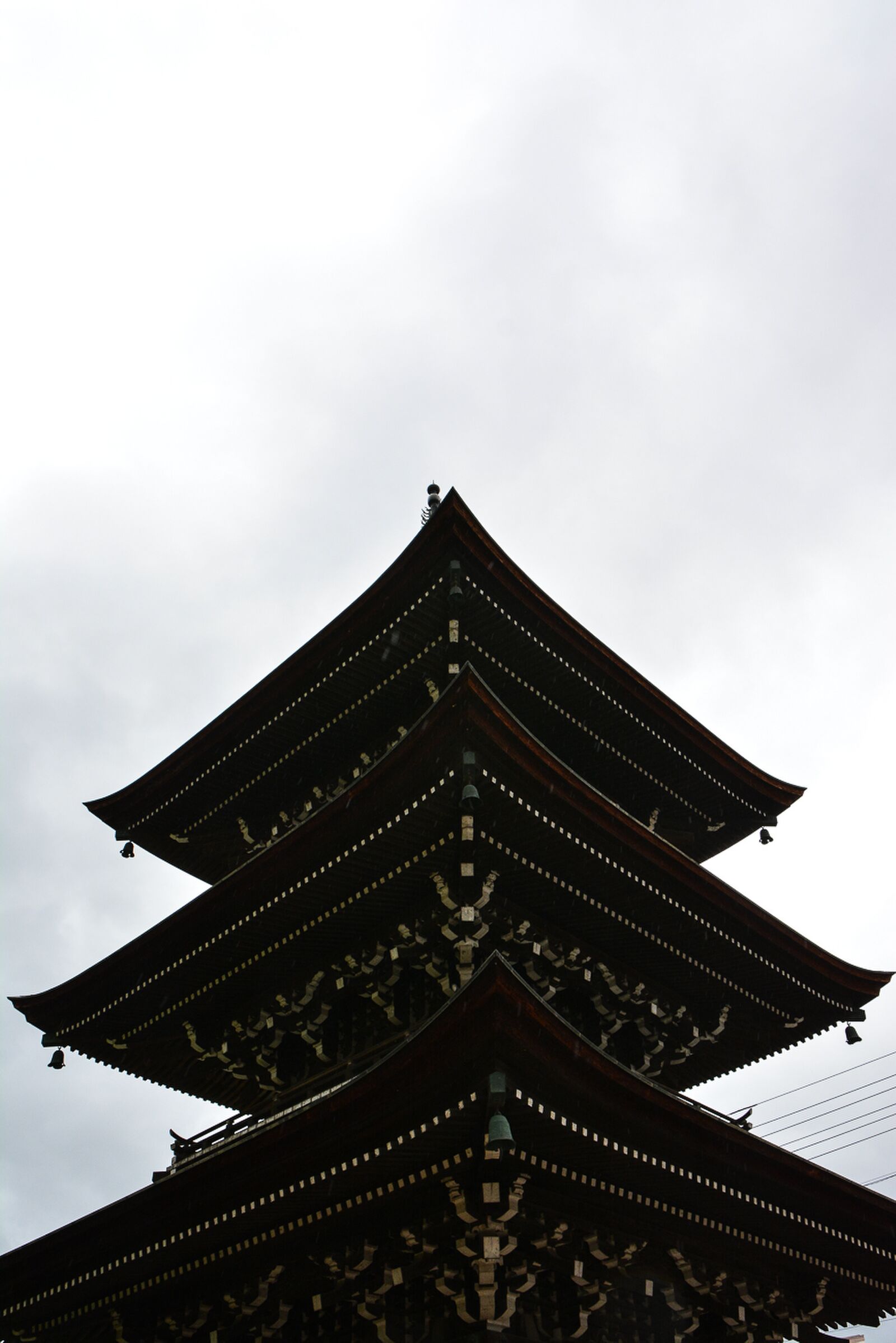 Le temple Hida Kokubun-ji à Takayama dans les alpes japonaises, Japon
