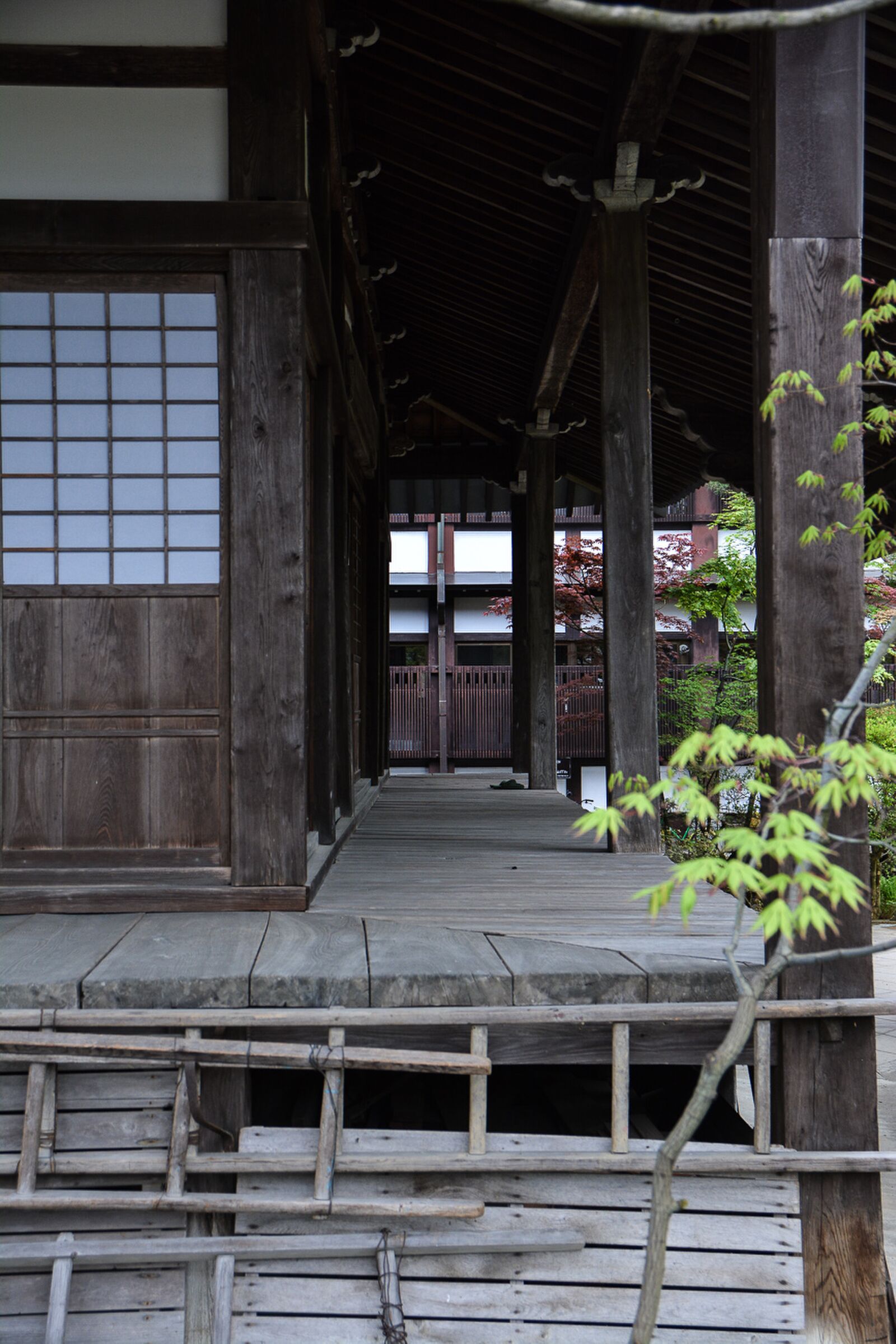 temples de Higashiyama Teramachi à Takayama dans les alpes japonaises, Japon