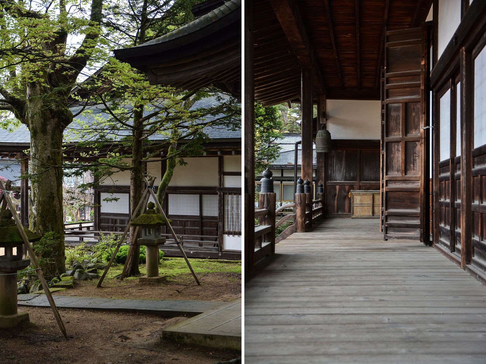 temples de Higashiyama Teramachi avec le sanctuaire Higashiyama Hakusanjinja à Takayama dans les alpes japonaises, Japon