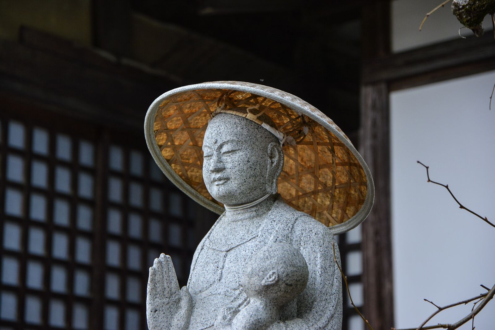 temples de Higashiyama Teramachi avec le sanctuaire Higashiyama Hakusanjinja à Takayama dans les alpes japonaises, Japon