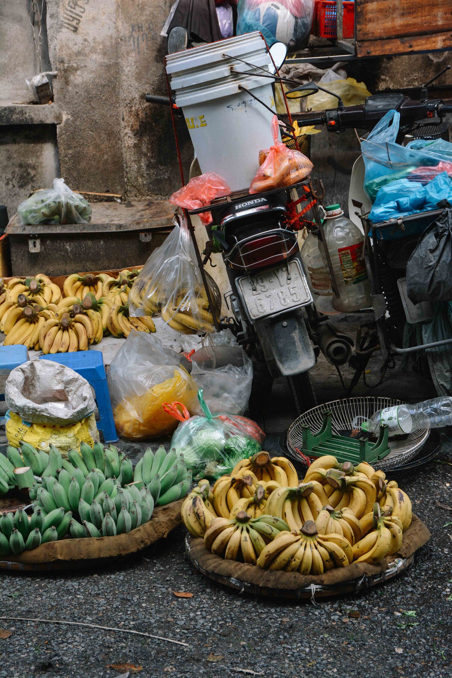 le marché de Hanoi, au Vietnam