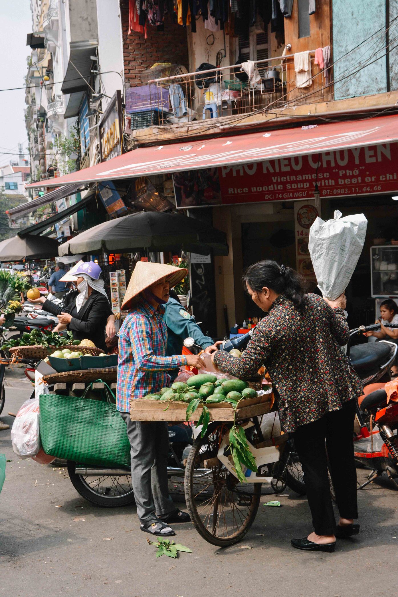 le quartier des 36 corporations à Hanoi, au Vietnam