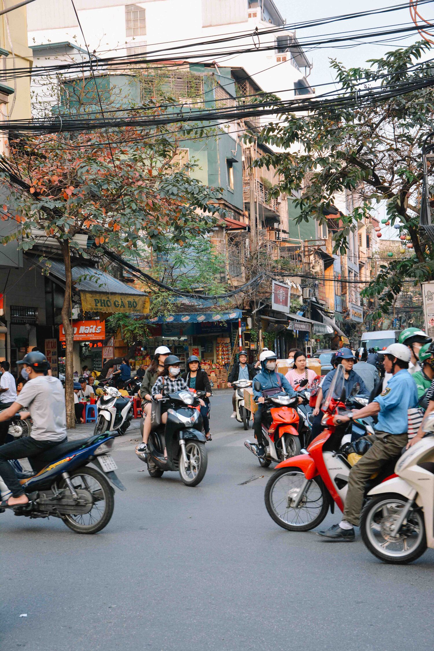 le quartier des 36 rues à Hanoi, au Vietnam