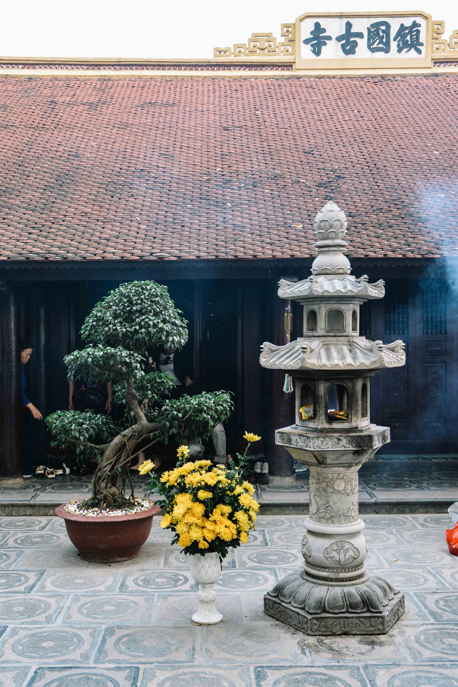 La pagode Tran Quoc à Hanoi au Vietnam