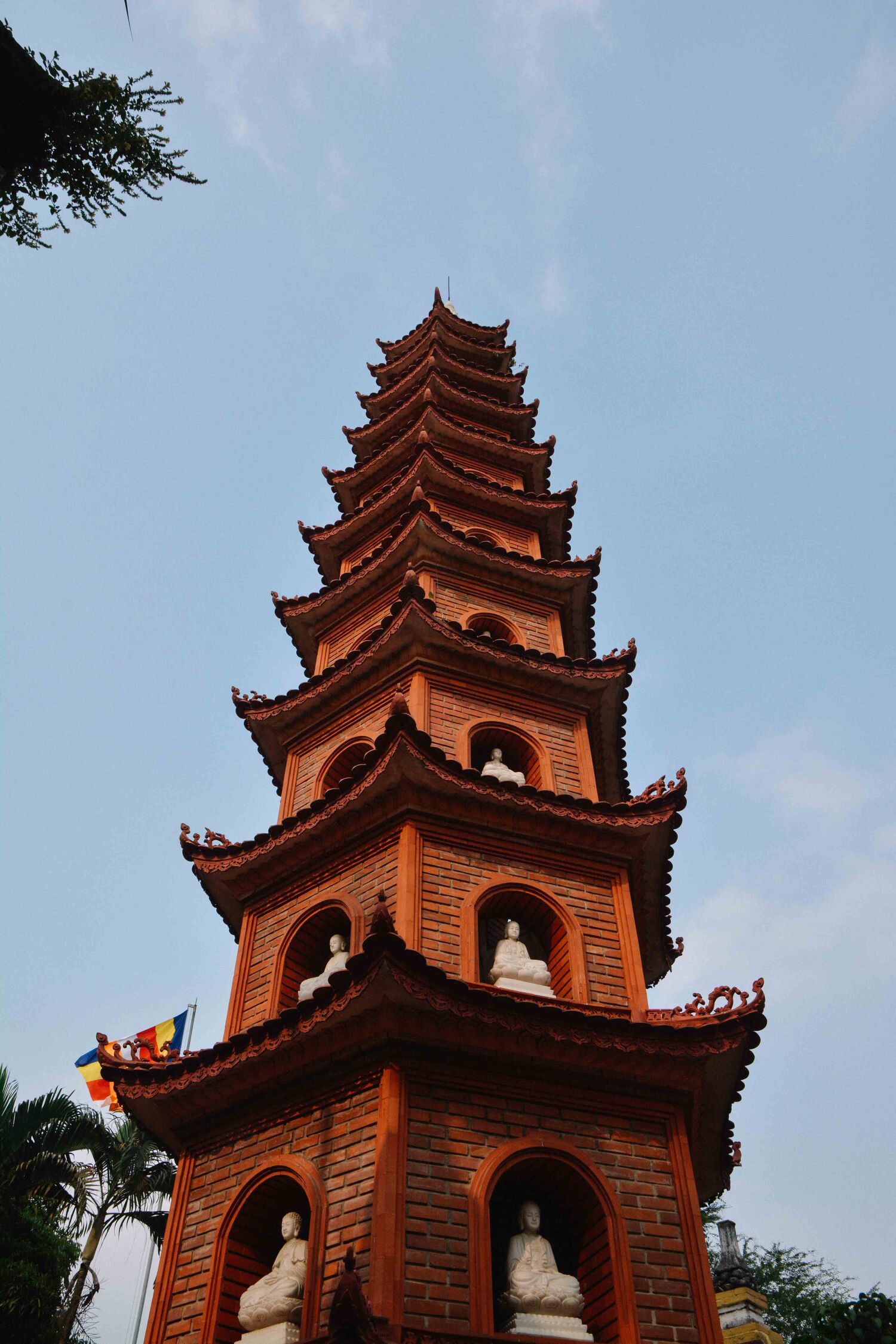 La pagode Tran Quoc à Hanoi au Vietnam