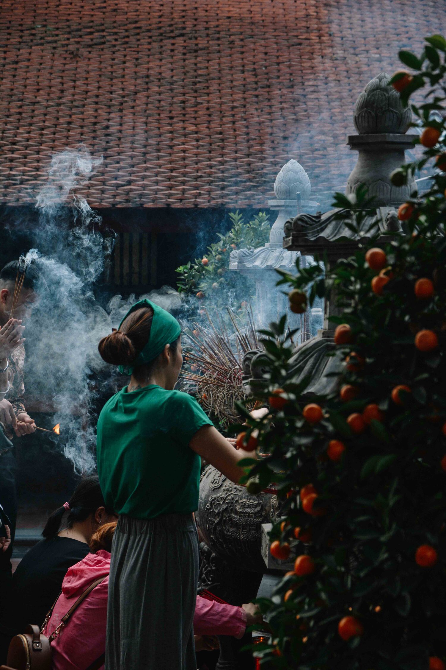 La pagode Tran Quoc à Hanoi au Vietnam