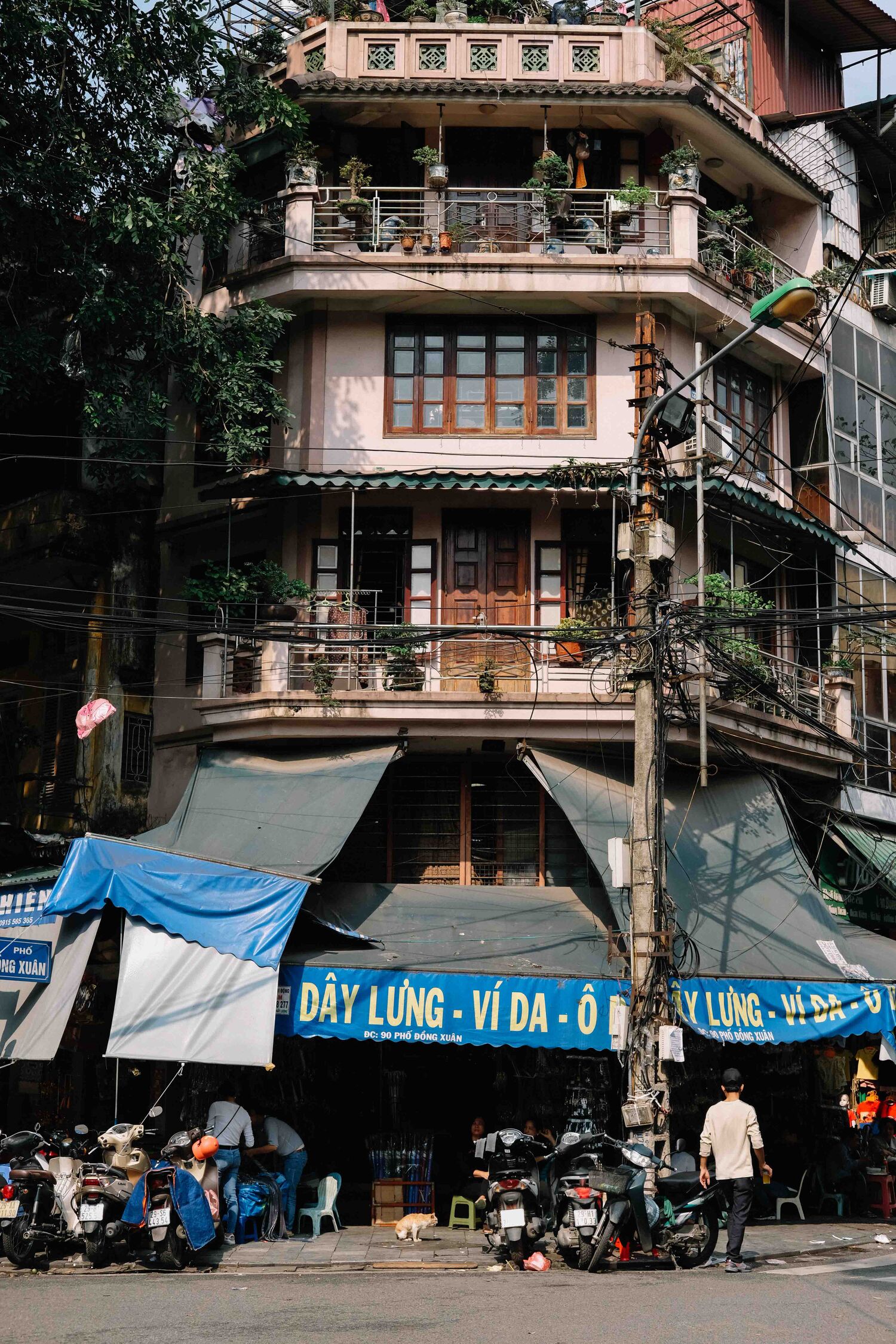 le quartier des 36 rues à Hanoi, au Vietnam